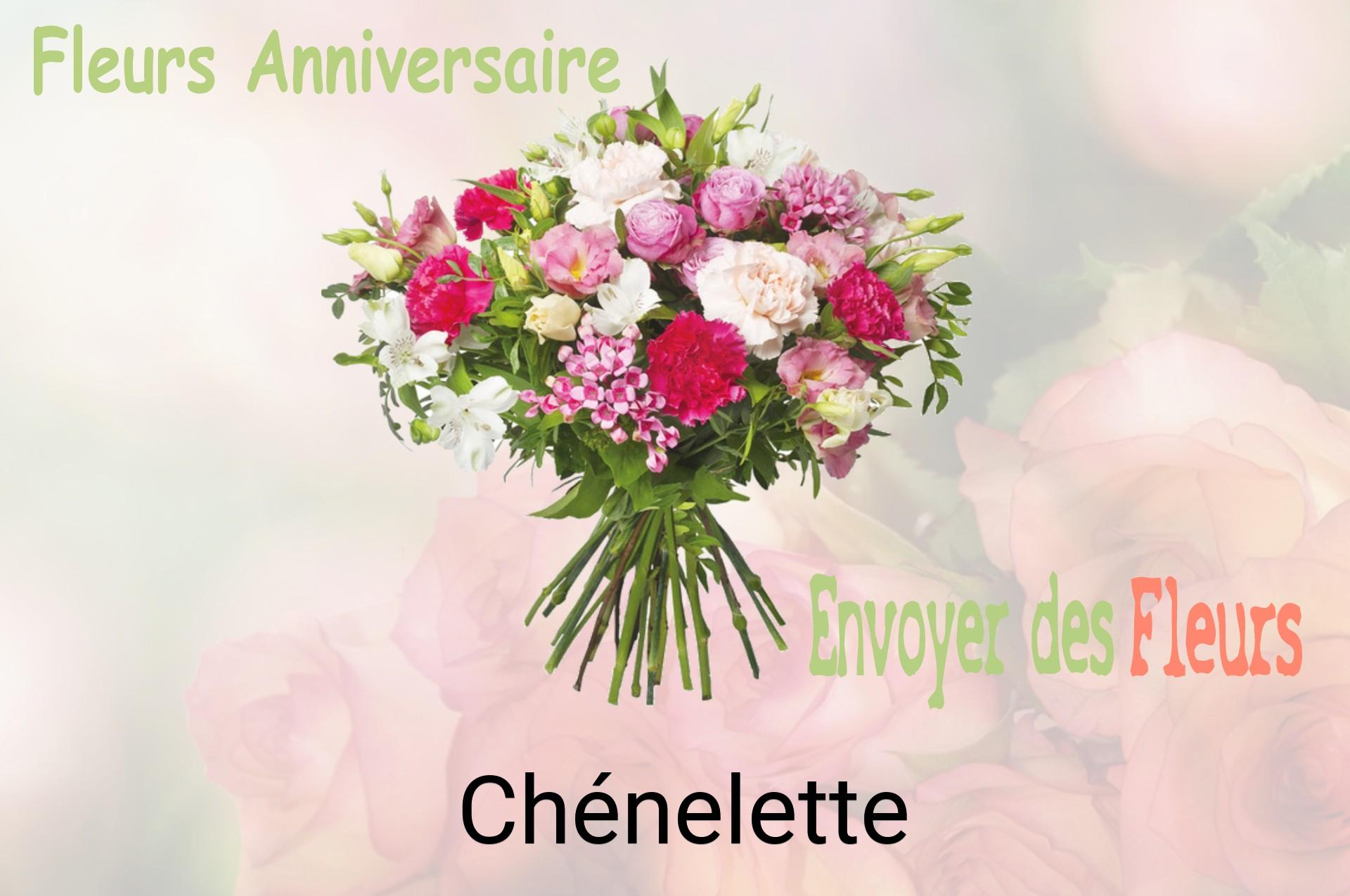 Bouquet de fleurs d’anniversaire livré à Chénelette