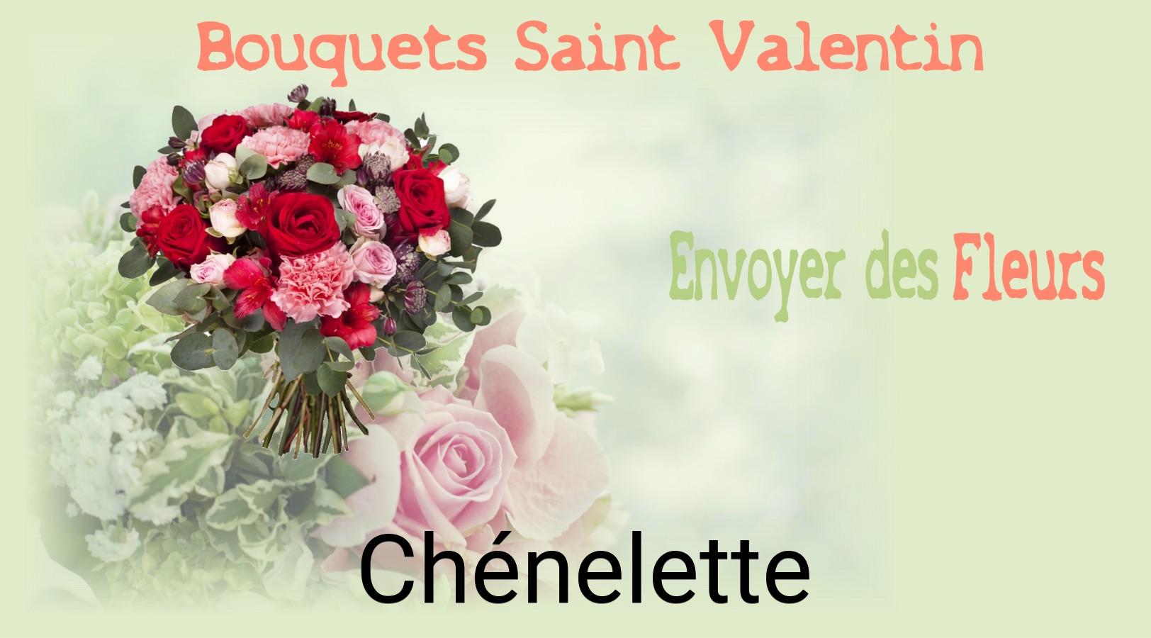 Roses de Saint-Valentin livrées à Chénelette
